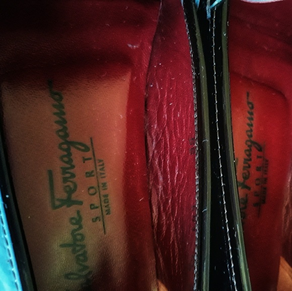 Salvatore Ferragamo 🇧🇬Patent Leather Driving Sho - Picture 7 of 8